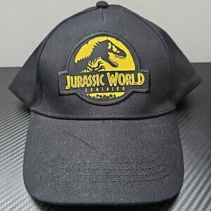Jurassic World Dominion Black/Gold Adjustable Movie/Cinema Hat - TREX